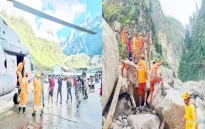 Ấn Độ dùng trực thăng giải cứu hàng nghìn người hành hương bị mắc kẹt do mưa lớn