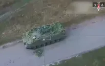 Lực lượng Nga phá hủy xe tăng Ukraine ở khu vực Kursk