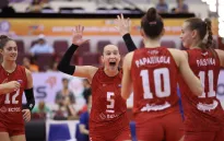 Thắng áp đảo King Whale (Đài Bắc Trung Hoa), Korabelka giành ngôi đầu bảng B VTV Ferroli Cup 2024