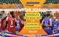Highlights | Korabelka (Nga) 3-1 Kuanysh (Kazakhstan) | Bán kết VTV Ferroli Cup 2024