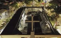 Sập mái nhà thờ ở Brazil, ít nhất 2 người thiệt mạng