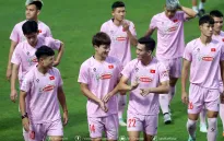 ĐT Việt Nam trở lại sân tập sau bão Yagi, chuẩn bị so tài với Thái Lan