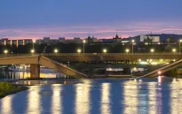 Sập cầu huyết mạch dẫn vào thành phố Dresden, Đức