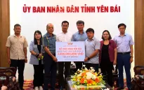 Quỹ Tấm lòng Việt trao 3 tỷ đồng hỗ trợ tỉnh Yên Bái khắc phục hậu quả bão số 3