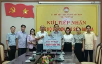 Quỹ Tấm lòng Việt - Đài Truyền hình Việt Nam trao 2 tỷ đồng hỗ trợ Phú Thọ khắc phục hậu quả bão số 3