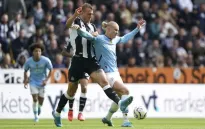 Man City hòa trận thứ 2 liên tiếp tại Ngoại hang Anh