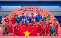 ĐT futsal nữ Việt Nam xếp thứ 11 thế giới, đứng thứ 4 châu Á