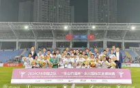 ĐT nữ Việt Nam giành vị trí Á quân tại giải giao hữu quốc tế