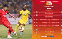 Trước vòng 8 V.League 2024/25: Gay cấn cuộc đua tốp