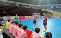 Đội tuyển Futsal nữ Quốc gia tập trung, hướng tới VCK Futsal nữ châu Á 2025