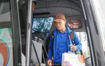 ĐT Việt Nam trở về nước sau khi kết thúc đợt tập huấn tại Hàn Quốc