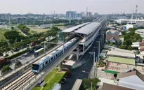 Người dân có thể mua vé tàu Metro số 1 qua ứng dụng Grab