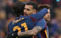 AS Roma giành chiến thắng cách biệt