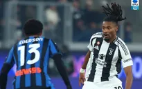 Juventus chia điểm trên sân của Atalanta