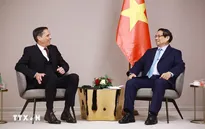 Thủ tướng Phạm Minh Chính làm việc với các tập đoàn hàng đầu của CH Séc