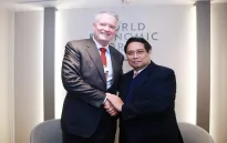Thủ tướng Phạm Minh Chính tiếp Tổng Thư ký OECD tại Davos