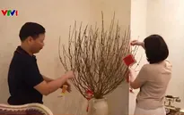 Đào xuân mang Tết ấm đến nước Nga