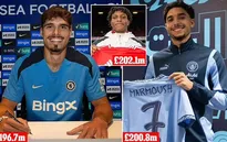 Sự trái ngược của Chelsea và Man City trên thị trường chuyển nhượng