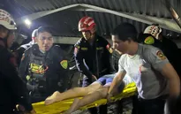Sập mái khu ẩm thực ở Peru, nhiều người thương vong