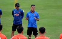 Quyền HLV trưởng Đinh Hồng Vinh: "U22 Việt Nam nỗ lực để có sự kết dính tốt nhất"