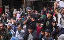 Hàng trăm người biểu tình phản đối Hamas ở miền Bắc Gaza