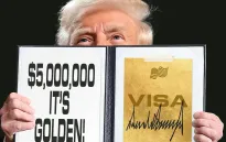 Mỹ kiếm bộn nhờ 'thẻ vàng' 5 triệu USD đắt khách