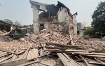 Động đất mạnh ở Myanmar khiến tháp không lưu bị sập