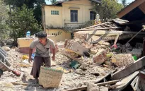 Myanmar: Tiếp tục xảy ra dư chấn lớn, thêm gần 100 người thiệt mạng
