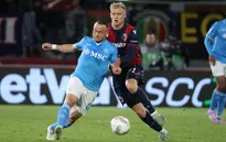 Napoli chia điểm với Bologna trên sân khách