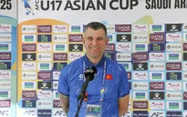 HLV Cristiano Roland: "U17 Việt Nam đã chơi kỷ luật và nỗ lực đến phút cuối"