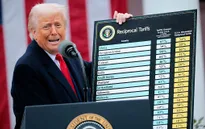 Ông Trump hoãn áp thuế 90 ngày, tăng thuế với Trung Quốc lên 125%