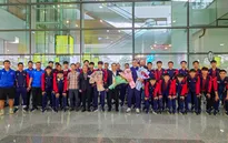 Đội tuyển U17 Việt Nam trở về nước sau hành trình đầy nỗ lực tại VCK U17 châu Á 2025