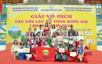 Học viện Yoga Hương Anh giành Cúp nhất toàn đoàn tại giải vô địch các CLB Quốc gia 2025