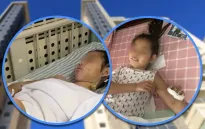 Bé gái sống sót thần kỳ sau khi rơi từ tầng 25 của chung cư