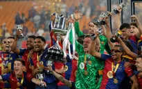 Thắng kịch tính Real Madrid, Barcelona vô địch Cúp Nhà vua