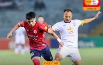 Thi đấu mờ nhạt, CLB Công An Hà Nội chia điểm Hồng Lĩnh Hà Tĩnh trên sân nhà