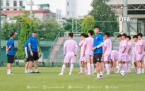 Đội tuyển U16 Việt Nam tăng cường các bài rèn giũa về chiến thuật