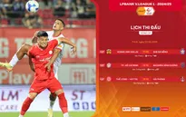 Lịch thi đấu vòng 24 V.League | SHB Đà Nẵng có giành quyền tự quyết?