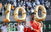 Novak Djokovic có danh hiệu ATP thứ 100 trong sự nghiệp