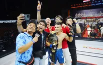 Chia sẻ xúc động từ người vợ sau khi chứng kiến Lê Văn Tuần giành đai LION Championship