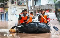 Trung Quốc: Hơn 53.000 người sơ tán do mưa lớn kéo dài