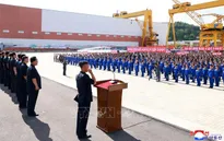 Triều Tiên đóng thêm tàu khu trục 5.000 tấn
