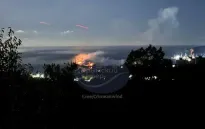 Ukraine tấn công gây thiệt hại nghiệm trọng cho cảng dầu chiến lược của Nga tại Biển Đen