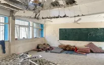 Trẻ em Gaza tìm lại đường đến trường giữa đống đổ nát