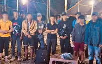 Mật phục ban đêm, Biên phòng Tây Ninh bắt giữ 13 người nhập cảnh trái phép