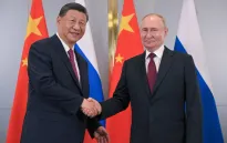 Tổng thống Nga Putin và Chủ tịch Trung Quốc Tập Cận Bình trao đổi điện mừng năm mới