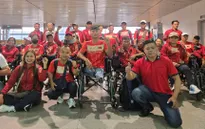Đoàn thể thao người khuyết tật Việt Nam lên đường tham dự ASEAN Para Games 13