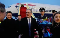 Thủ tướng Anh Starmer bắt đầu chuyến thăm tới Trung Quốc
