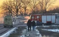 UAV của Nga rơi trúng xe bus ở Ukraine khiến 12 thợ mỏ thiệt mạng