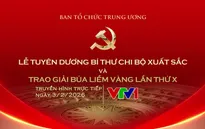 THTT Lễ tuyên dương Bí thư Chi bộ xuất sắc và trao Giải Búa liềm Vàng lần thứ X năm 2025